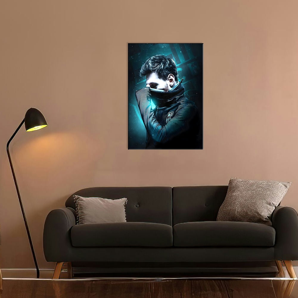 Metal Poster - Footballer Lionel Messi LM04 Mobile Case by CoverMeUp - Style 7