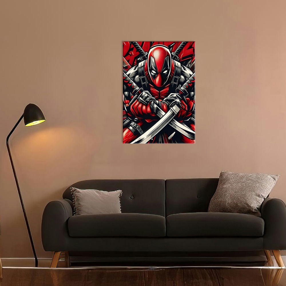 Metal Poster - Superhero Deadpool DP02 Mobile Case by CoverMeUp - Style 7