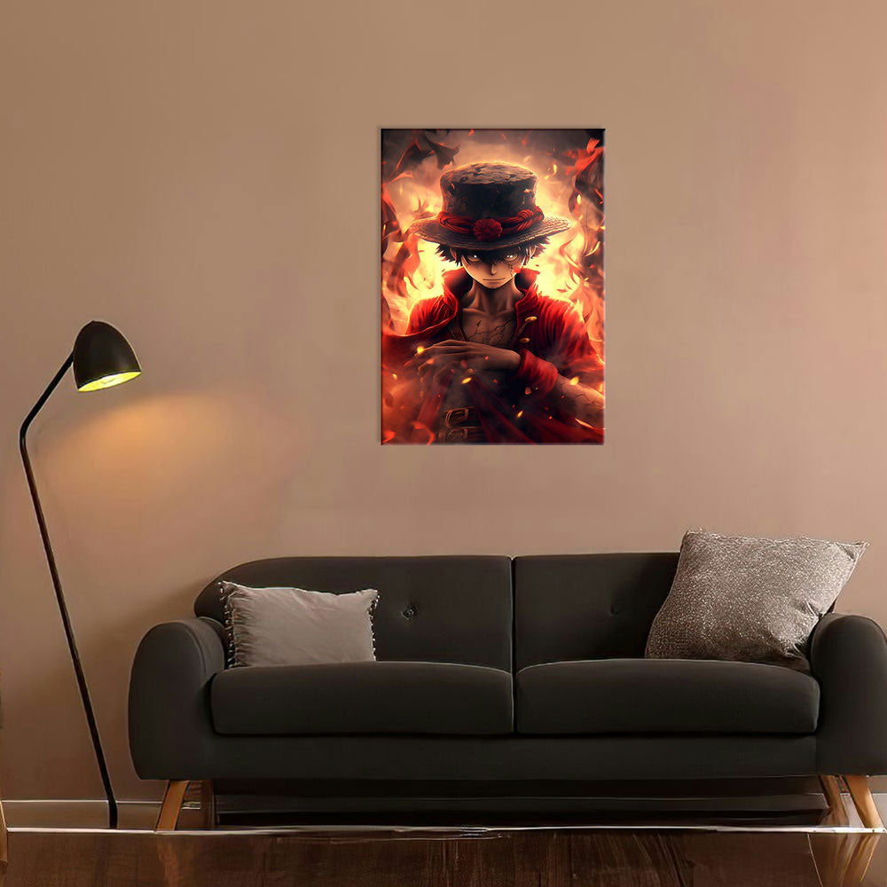 Metal Poster - One Piece Monkey D Luffy OP09 Mobile Case by CoverMeUp - Style 7
