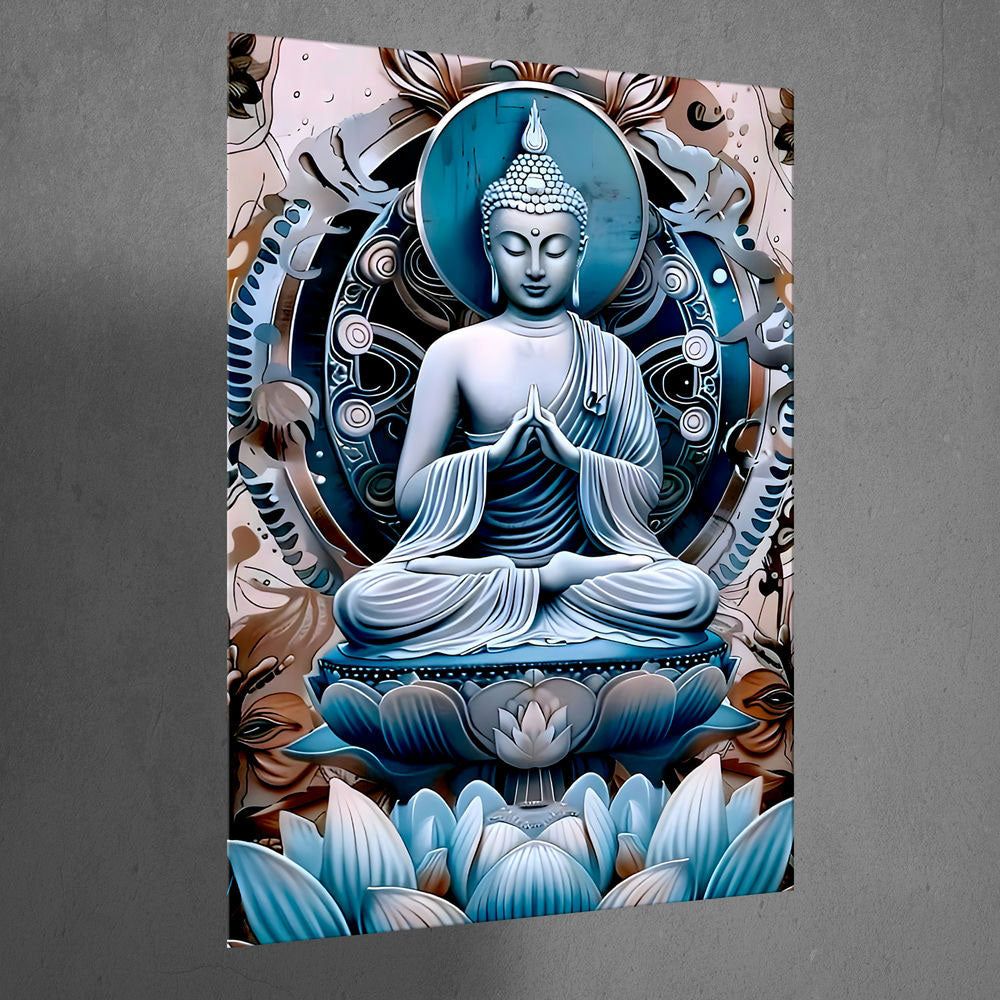 Metal Poster - Lord Buddha LB06 Mobile Case by CoverMeUp - Style 3