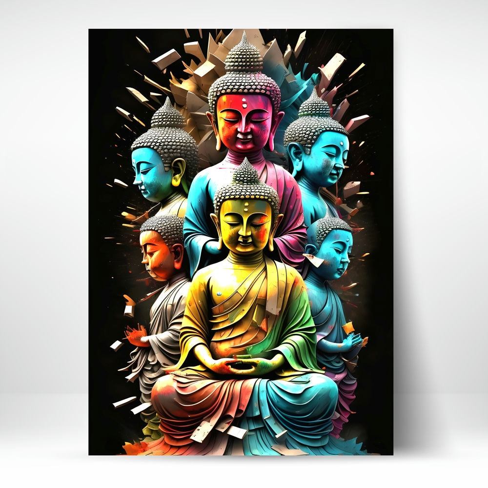 Metal Poster - Lord Buddha LB29 Mobile Case by CoverMeUp