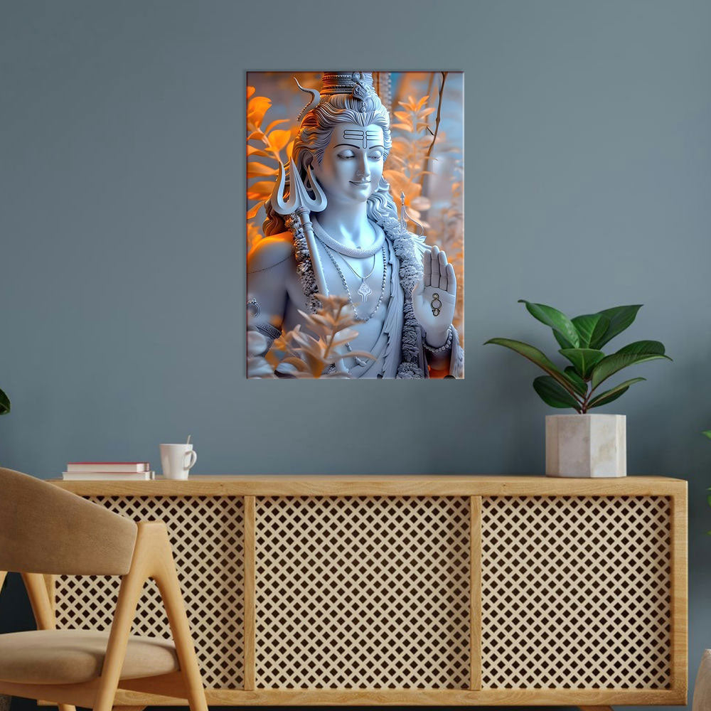 Metal Poster - Lord Shiva LS03 Mobile Case by CoverMeUp - Style 5