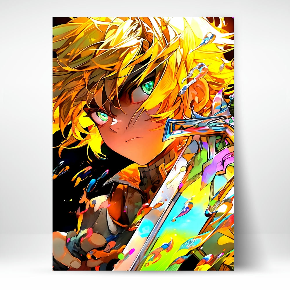 Metal Poster - Anime Demon Slayer DS03 Mobile Case by CoverMeUp
