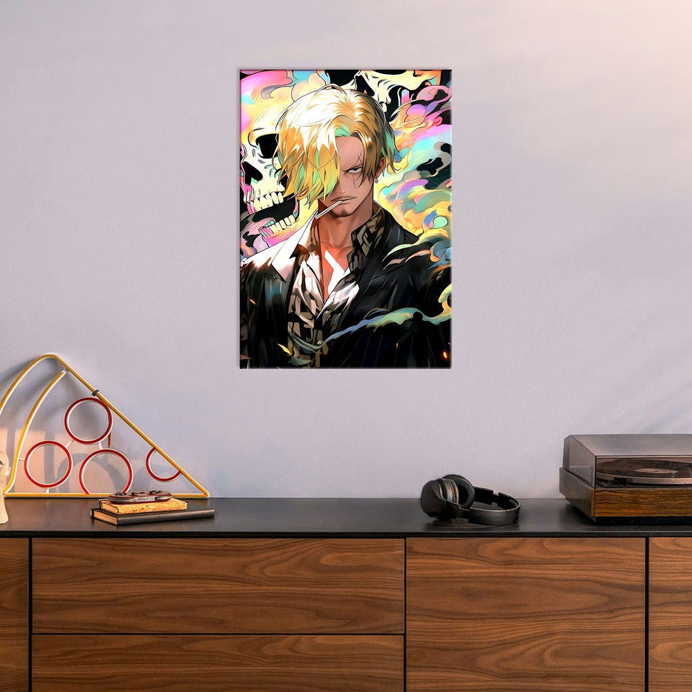 Metal Poster - One Piece Sanji OP53 Mobile Case by CoverMeUp - Style 6