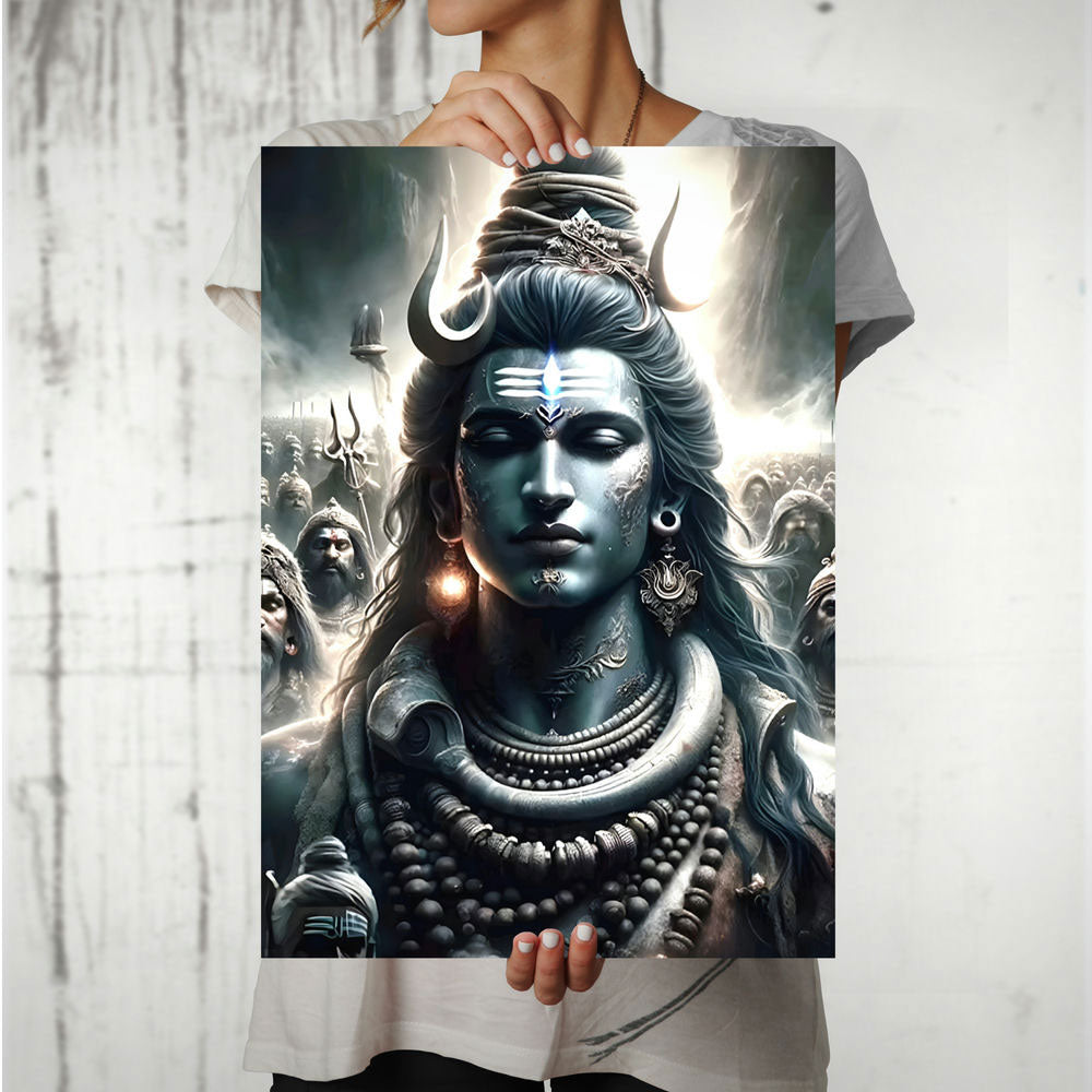 Metal Poster - Lord Shiva LS07 Mobile Case by CoverMeUp - Style 8