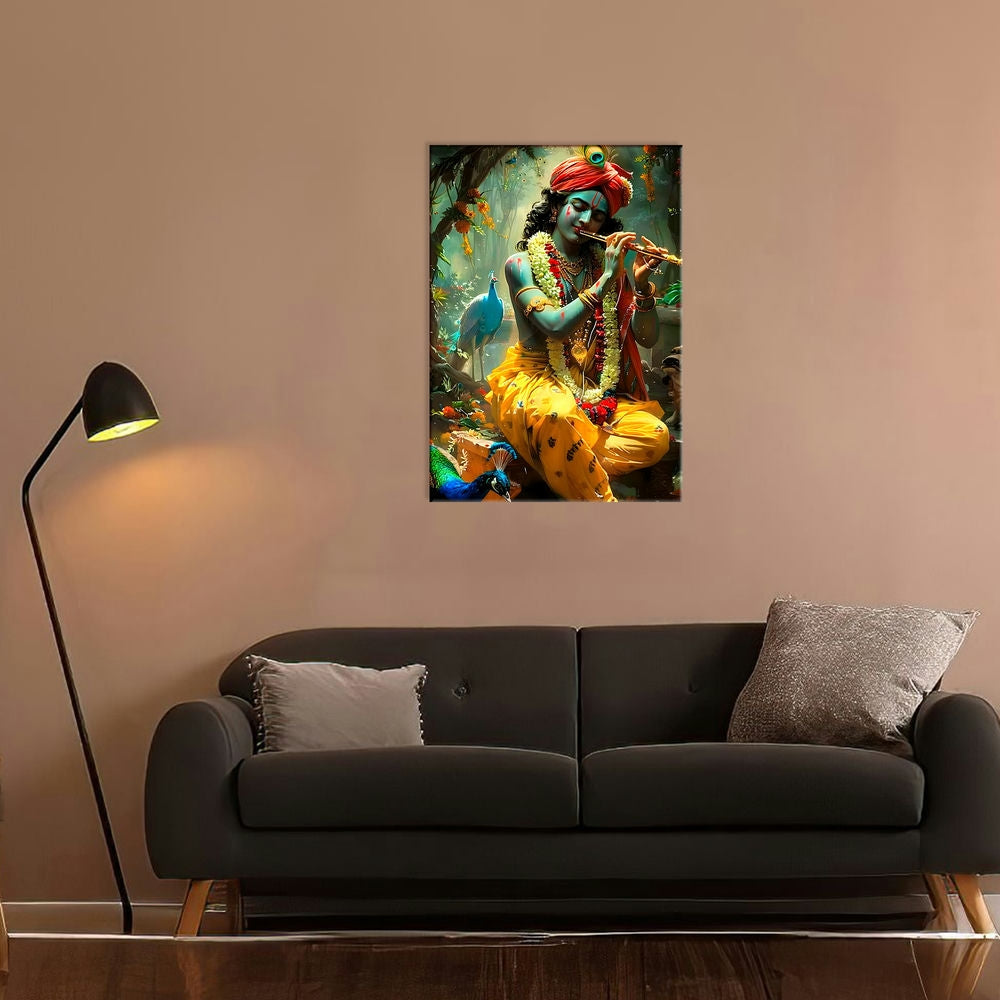Metal Poster - Lord Krishna LK03 Mobile Case by CoverMeUp - Style 7