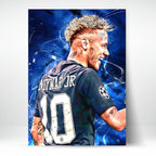 Metal Poster - Footballer Neymar Jr NJR02 Mobile Case by CoverMeUp