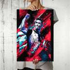 Metal Poster - Footballer Cristiano Ronaldo F08 Mobile Case by CoverMeUp - Style 8