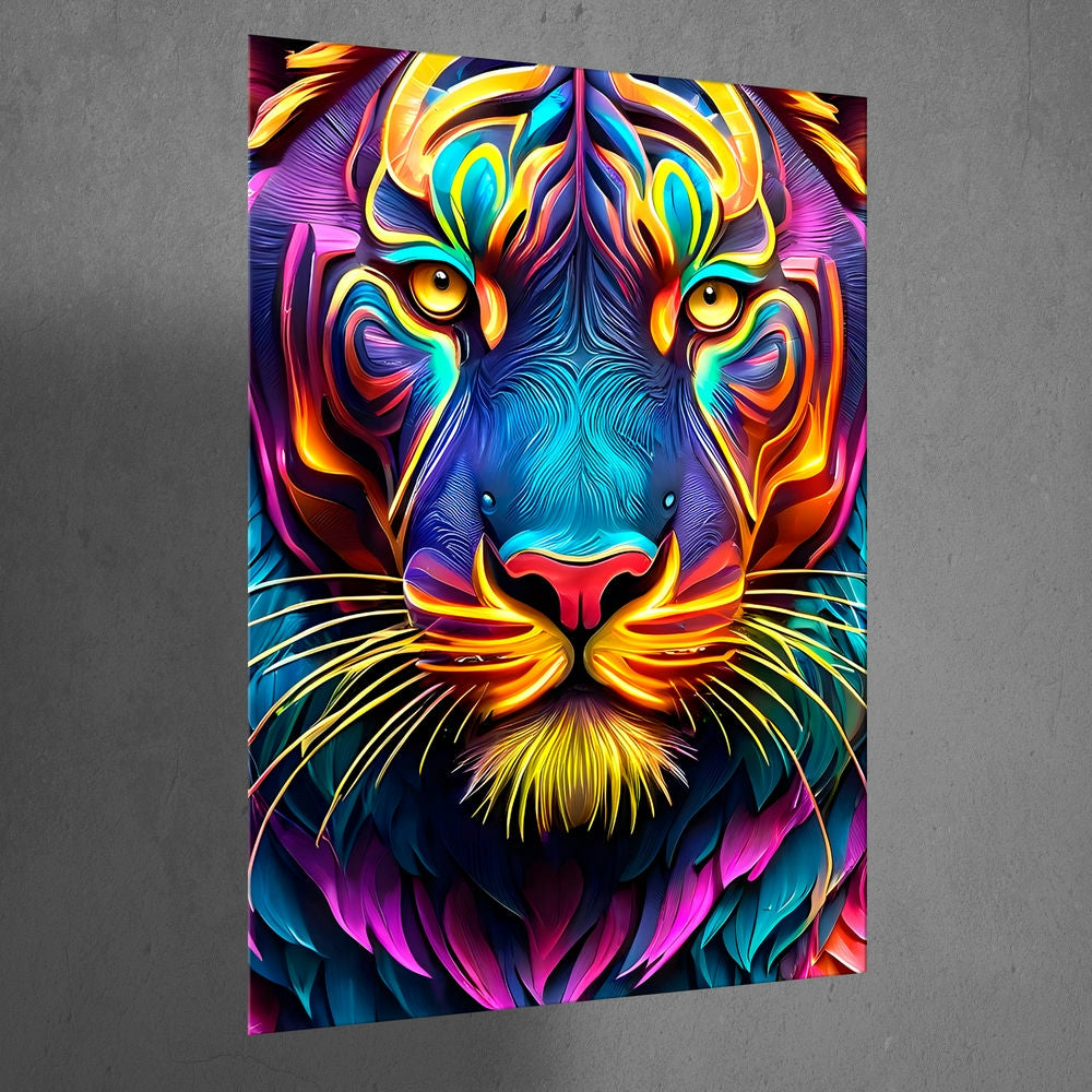 Metal Poster - Wildlife Tiger TG02 Mobile Case by CoverMeUp - Style 3