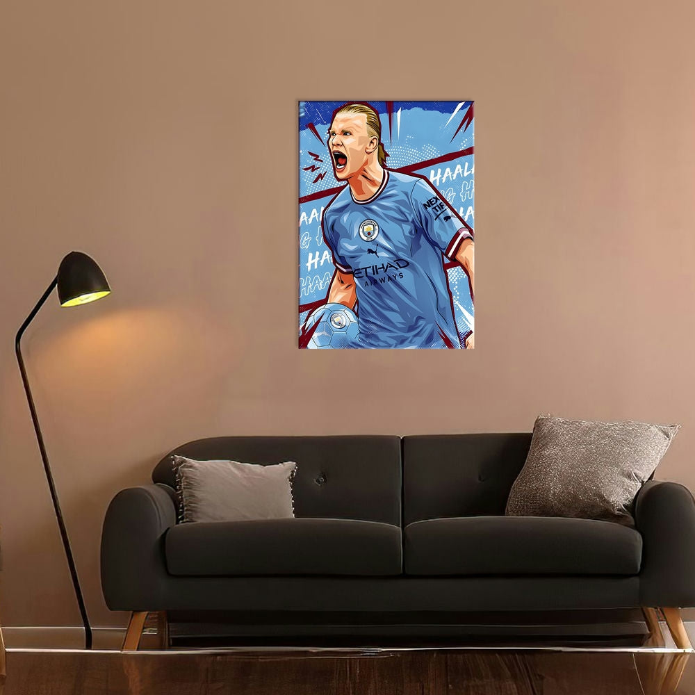 Metal Poster - Footballer Erling Haaland EH03 Mobile Case by CoverMeUp - Style 7