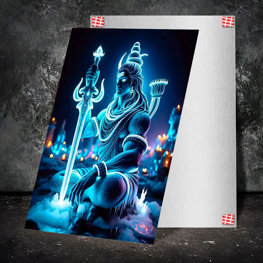 Metal Poster - Lord Shiva LS13 Mobile Case by CoverMeUp - Style 2