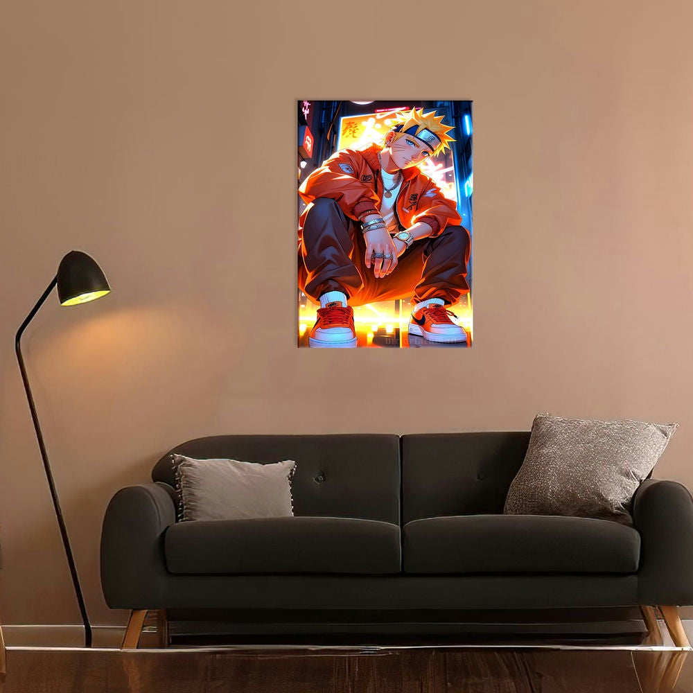 Metal Poster - Anime Naruto Uzumaki NU05 Mobile Case by CoverMeUp - Style 7