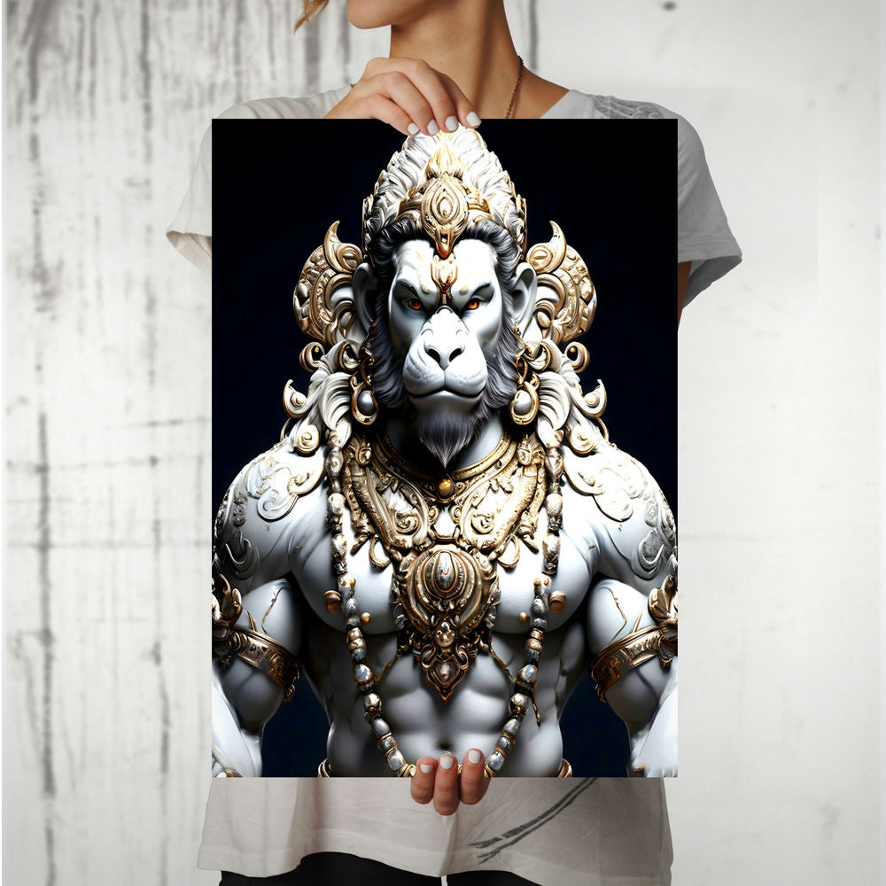 Metal Poster - Lord Hanuman LH08 Mobile Case by CoverMeUp - Style 8