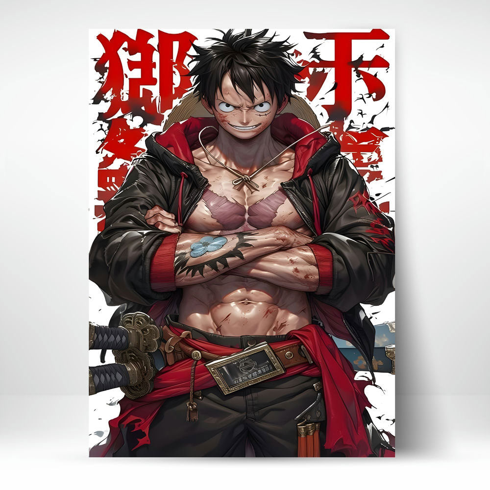 Metal Poster - One Piece Monkey D Luffy OP02 Mobile Case by CoverMeUp