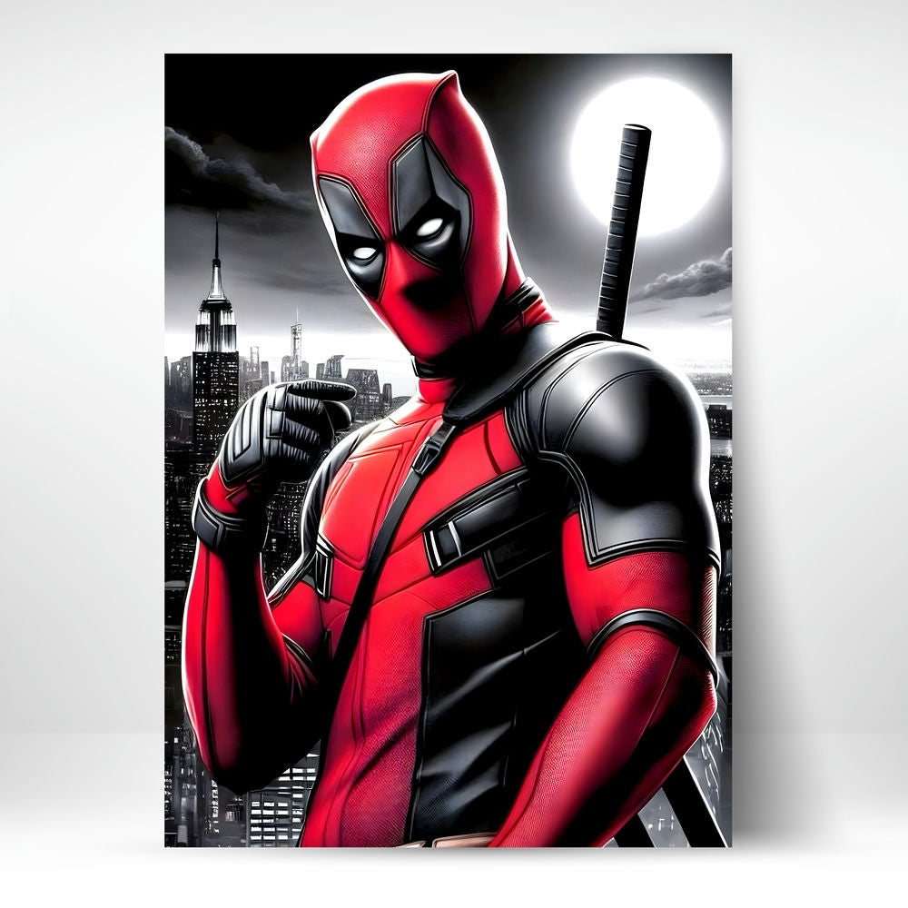 Metal Poster - Superhero Deadpool DP07 Mobile Case by CoverMeUp
