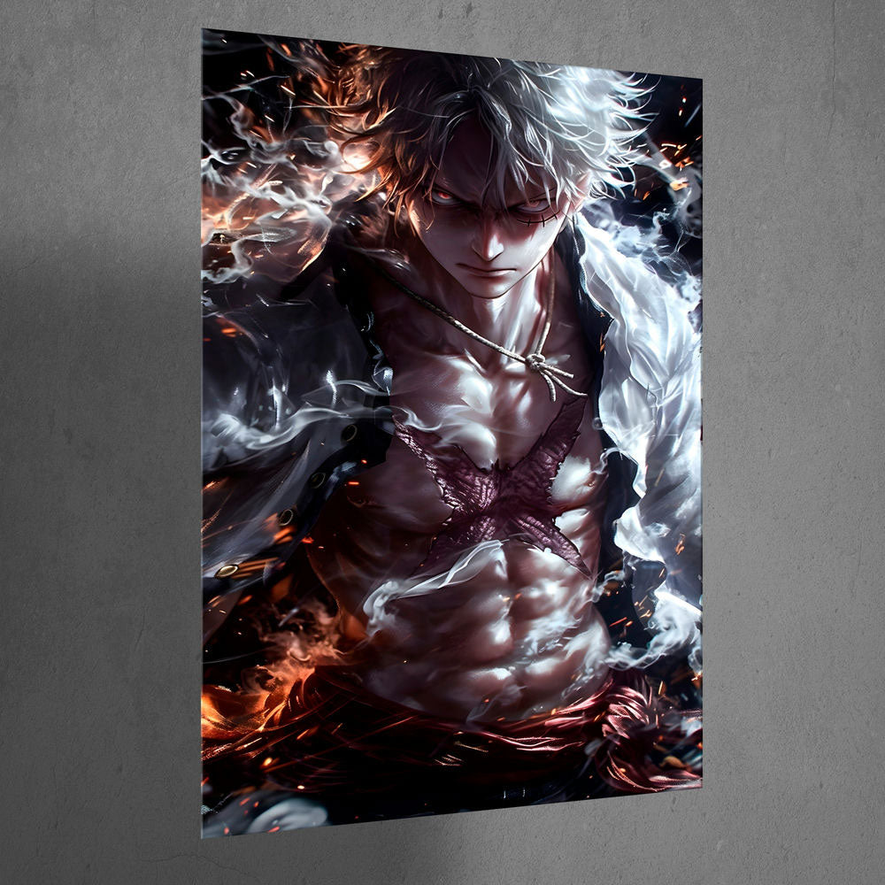 Metal Poster - One Piece Monkey D Luffy OP03 Mobile Case by CoverMeUp - Style 3