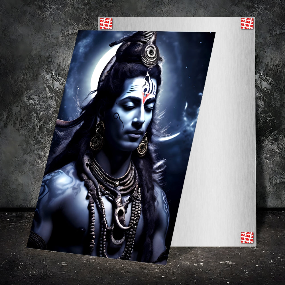 Metal Poster - Lord Shiva LS20 Mobile Case by CoverMeUp - Style 2