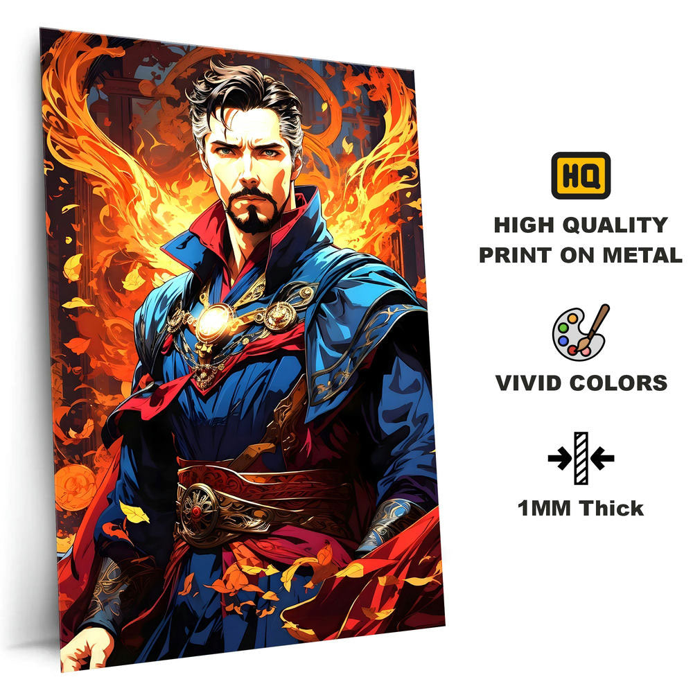 Metal Poster - Superhero Dr Strange DR02 Mobile Case by CoverMeUp - Style 4