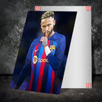 Metal Poster - Footballer Neymar Jr NJR05 Mobile Case by CoverMeUp - Style 2