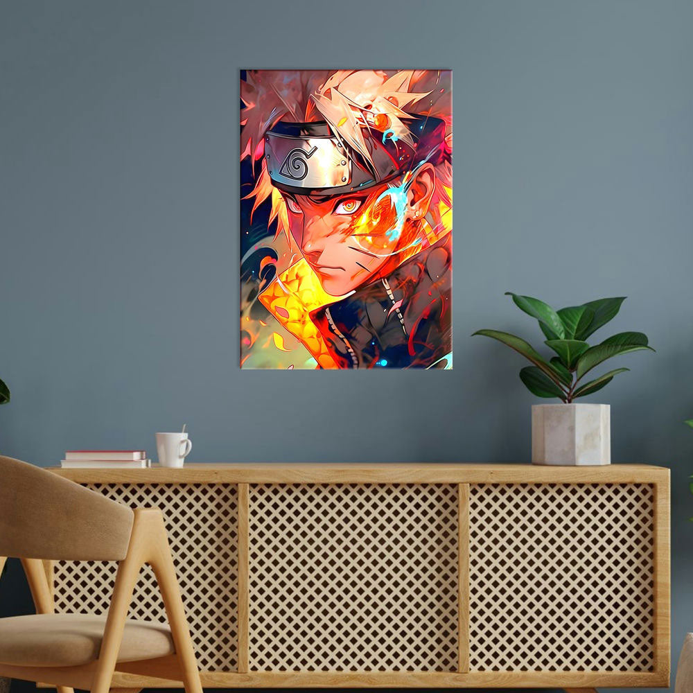 Metal Poster - Naruto Uzumaki NAR02 Mobile Case by CoverMeUp - Style 5