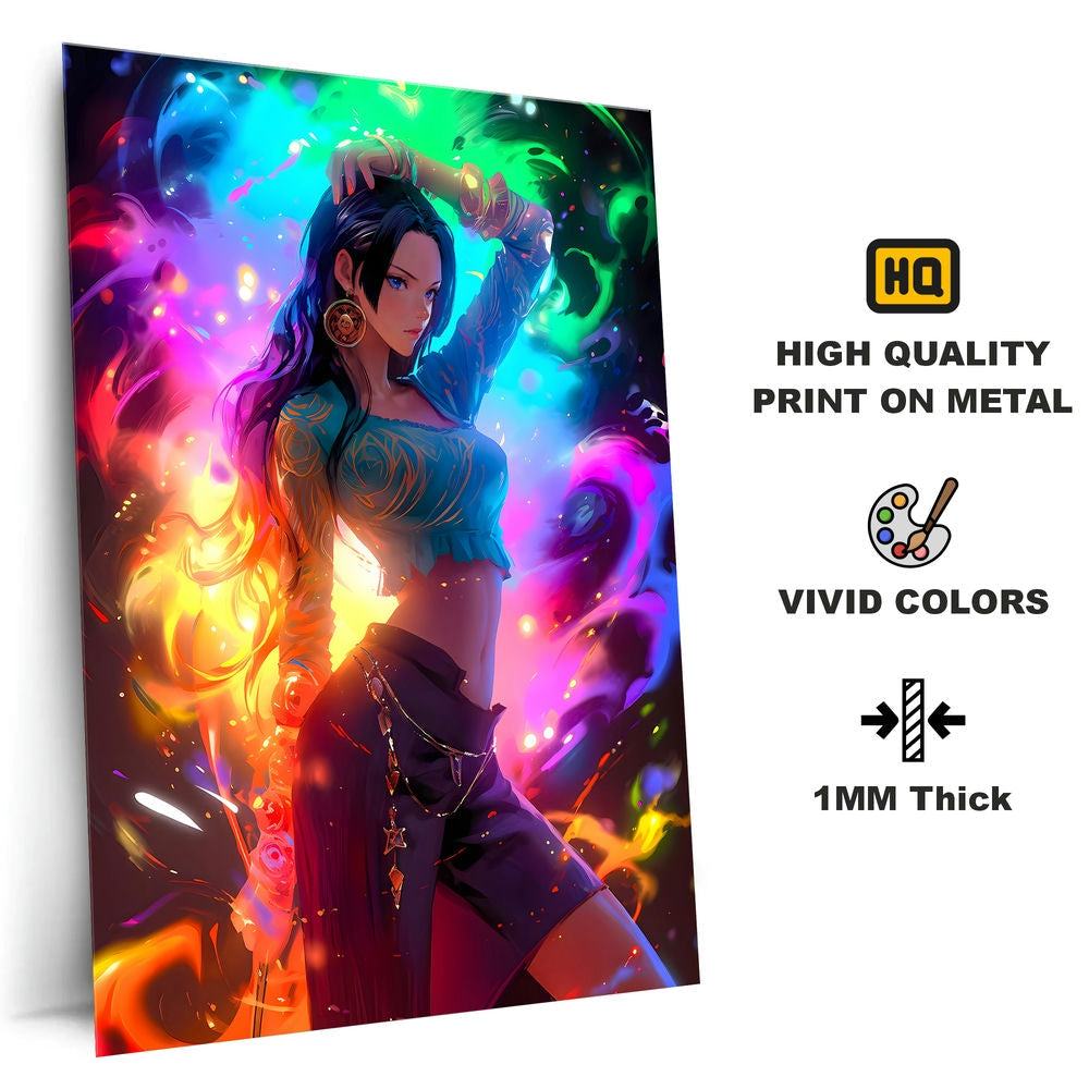 Metal Poster - Anime One Piece Boa Hancock OP59 Mobile Case by CoverMeUp - Style 4