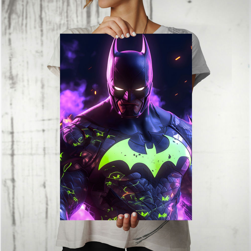 Metal Poster - Superheroes Batman BAT05 Mobile Case by CoverMeUp - Style 8