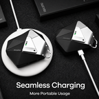 Aulumu A39 Geometric Case for AirPods Pro 3 | Lock & Lanyard