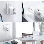 Universal Portable Exchange Adapter Plug Mobile Case by CoverMeUp - Style 7