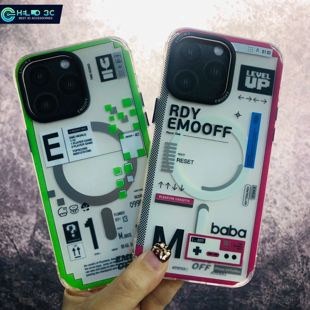 iPhone HD Label Print Magsafe Case