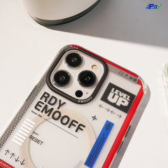 iPhone HD Label Print Magsafe Case