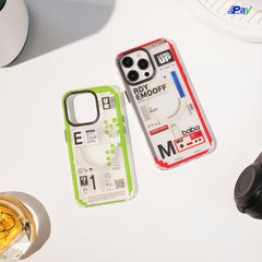 iPhone HD Label Print Magsafe Case