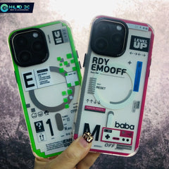 iPhone HD Label Print Magsafe Case