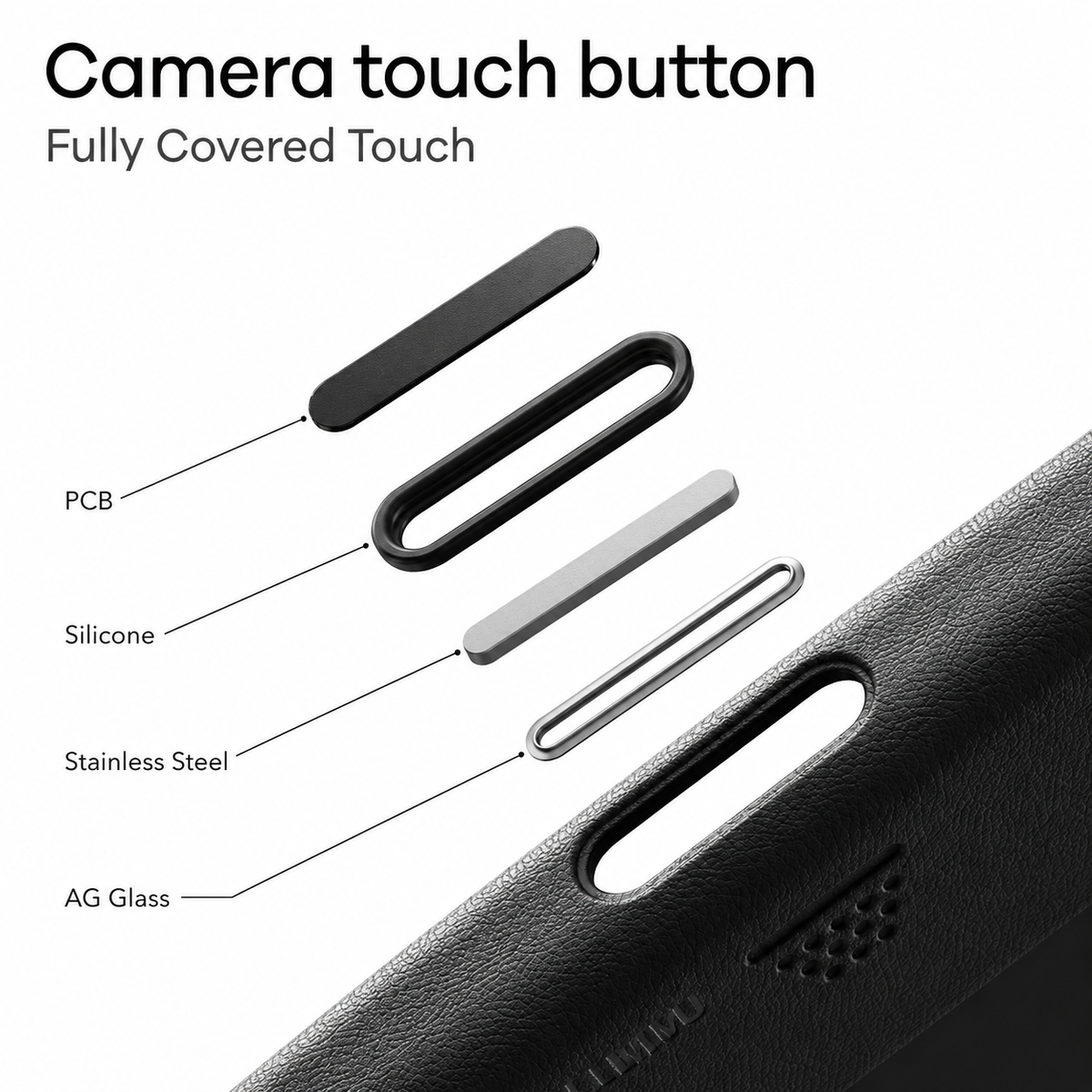 Aulumu A17 Vegan Leather Case for iPhone 17 | MagSafe
