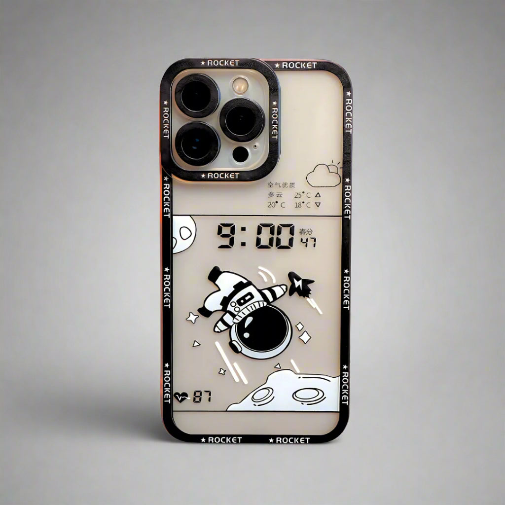Falling Star ft. Clear Mobile Case by CoverMeUp - Style 2