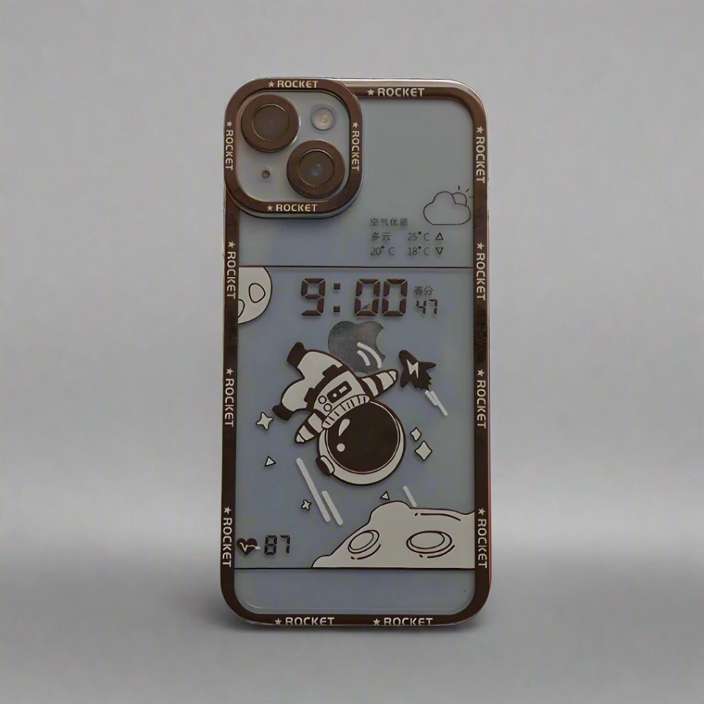 Falling Star ft. Clear Mobile Case by CoverMeUp - Style 3