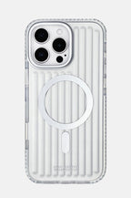 Protective Apple iPhone Back Cover - Santa Barbara Polo Jeremy Series Transparent Magsafe Case for iPhone 16 Pro (Clear Transparent)
