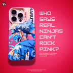 The Kakashi PINK Mobile Case by CoverMeUp - Style 5