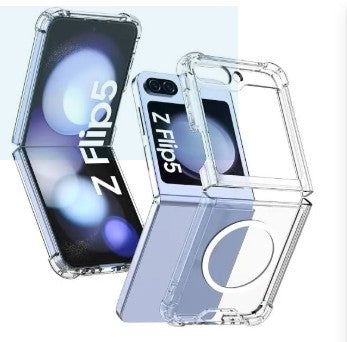 Samsung Galaxy Z Flip Series Magsafe Transparent Cover & Case