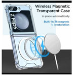Samsung Galaxy Z Flip Series Magsafe Transparent Cover & Case Mobile Case by CoverMeUp - Style 2