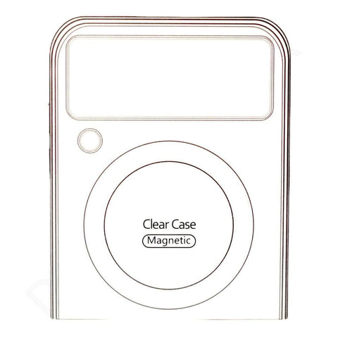 Samsung Galaxy Z Flip Series Magsafe Transparent Cover & Case