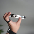 iPhone 17 Pro Max Frosted Frameless Metal Kickstand Case