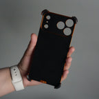iPhone 17 Pro Max Premium Aluminum Metal Frame Case | Shockproof Corners | Luxury Leather Shells MagSafe Cover