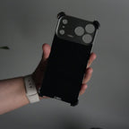 iPhone 17 Pro Max Premium Aluminum Metal Frame Case | Shockproof Corners | Luxury Leather Shells MagSafe Cover
