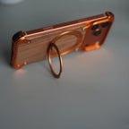 iPhone 17 Series Luxury Wooden Back + Metal Bumper Magsafe Case (Premium Edition)