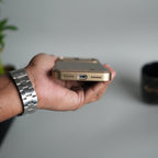 iPhone 17 Series Premium Metallic AeroFLex Leather MagSafe Case