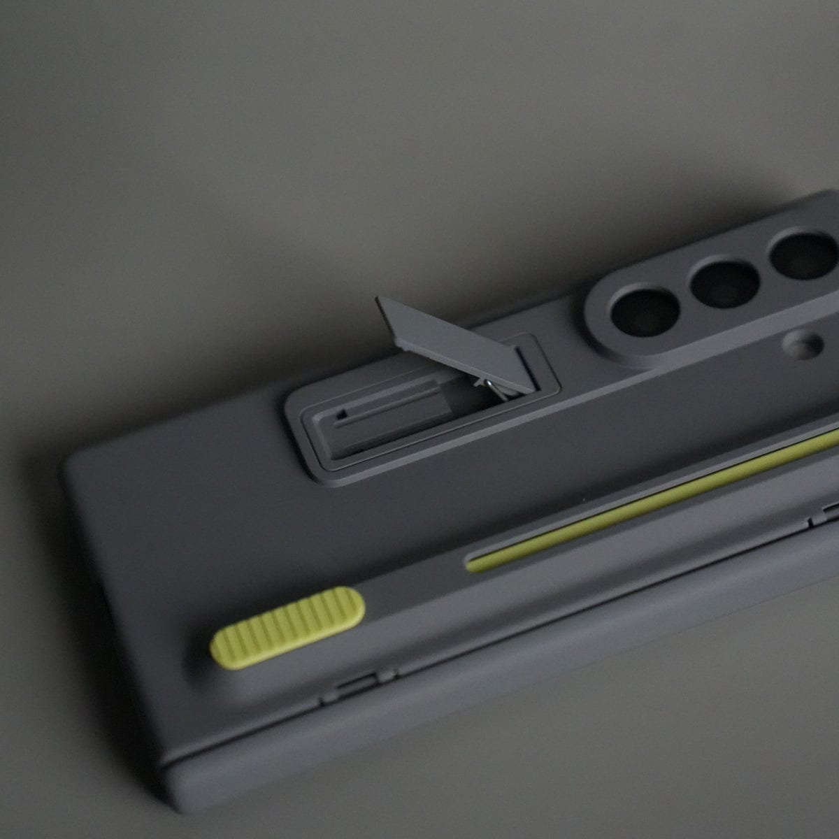 Front Glass Protection Case With PushUP S Pen Holder for Samsung Galaxy Z Fold 8 Ultra