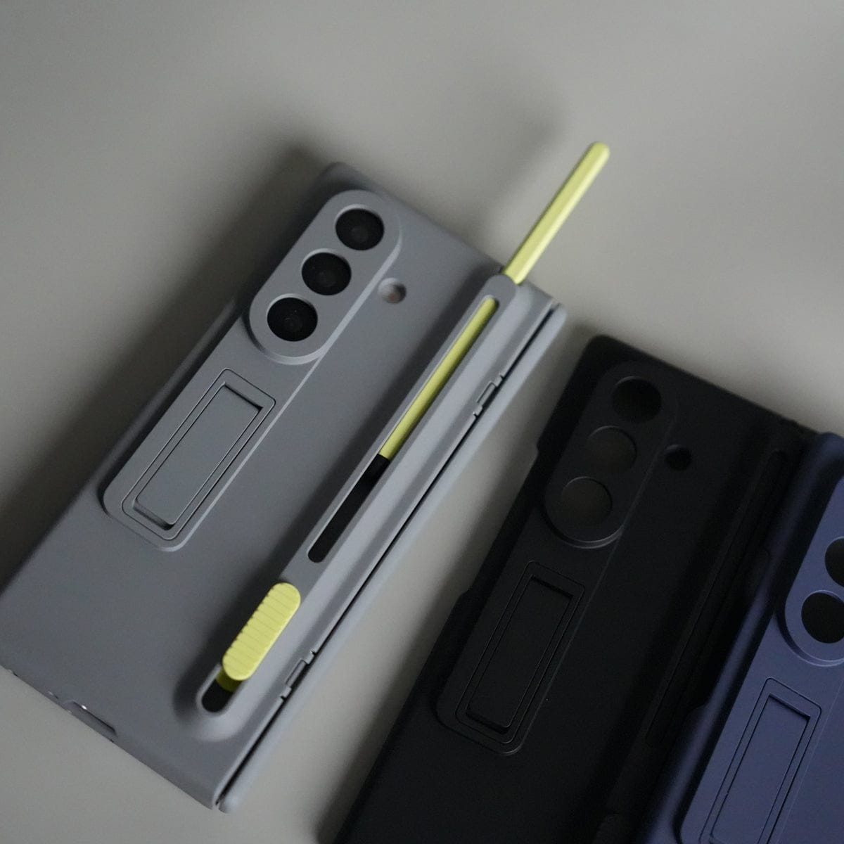 Front Glass Protection Case With PushUP S Pen Holder for Samsung Galaxy Z Fold 8 Ultra