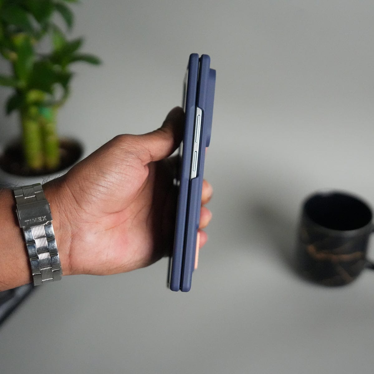 Front Glass Protection Case With PushUP S Pen Holder for Samsung Galaxy Z Fold 8 Ultra