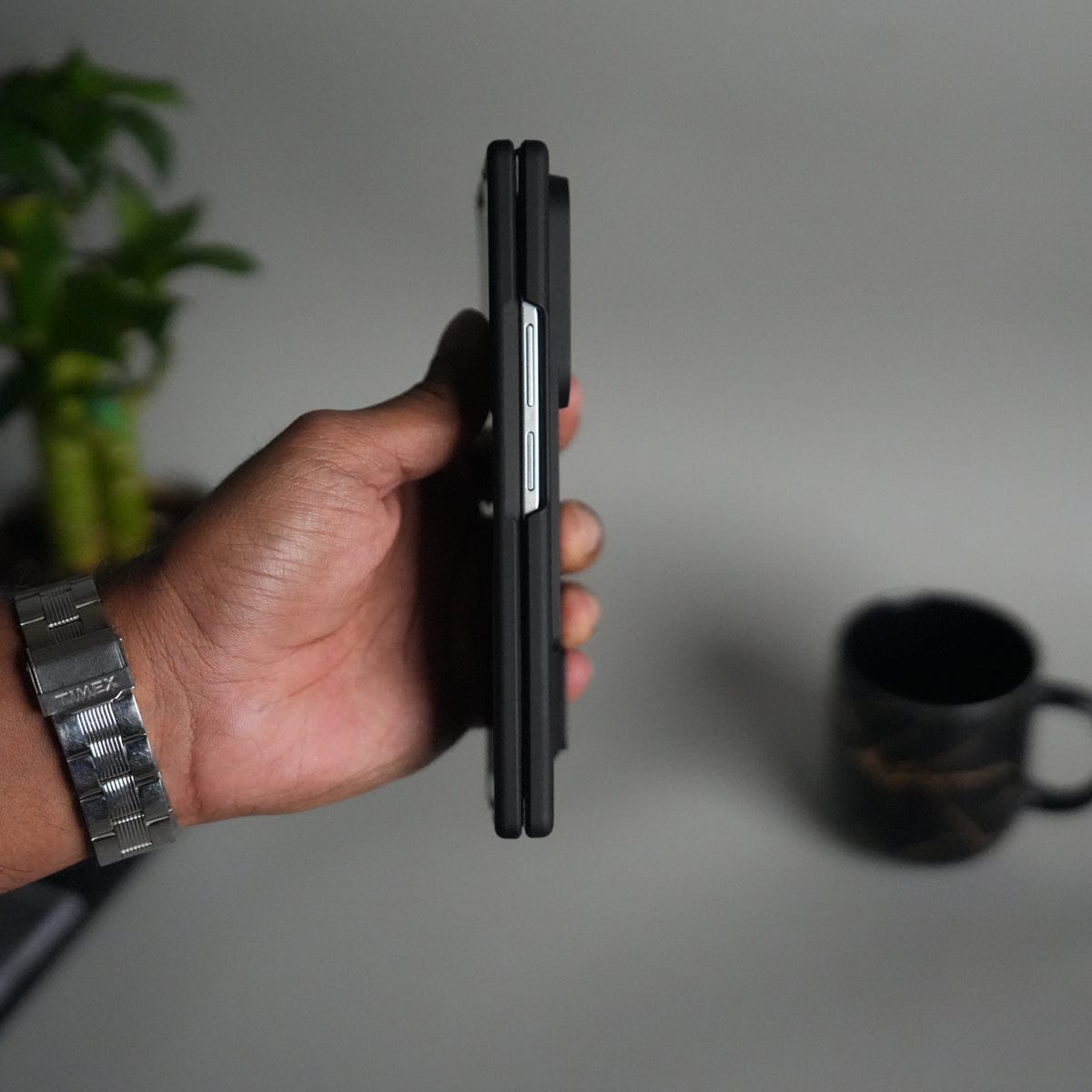 Front Glass Protection Case With PushUP S Pen Holder for Samsung Galaxy Z Fold 8 Ultra