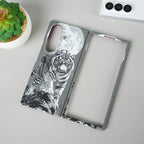 Tiger Printed Hard PC Cover for Samsung Galaxy Z Fold 8 Ultra with MagSafe | Shockproof Slim Protection
